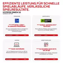 1tb nesiojamas ssd - HP OMEN 16-am2190ng, i9-14900HX, 24 GB, 1 TB, 16", RTX 5070, Windows 11 Home - 18 nuotrauka