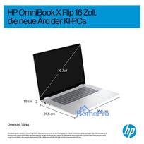 intel core ultra 7 256v - HP OmniBook X Flip 16-as0170ng, Core Ultra 7 256V, 16 GB, 512 GB, 16", Touch, Windows 11 Home - 13 nuotrauka