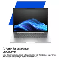ddr5 pc 32gb - HP EliteBook 6 G1a, Ryzen 7 250, 32 GB, 1 TB, 16", WUXGA, Silver (Sidabrinis) - 12 nuotrauka