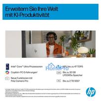 1tb nesiojamas ssd - HP OmniBook 7 17-dc0573ng, Core 7 256V, 16 GB, 1 TB, 17.3", Windows 11 Pro, Silver (Sidabrinis) - 8 nuotrauka