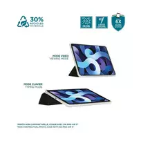 ipad air m2 case - Mobilis Folio Case 060017 iPad Air 11 Transparent/ Black - 6 nuotrauka