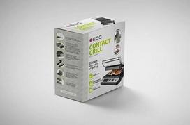 elektrinis grilius ecg - ECG KG 1000 GOURMET - 5 nuotrauka
