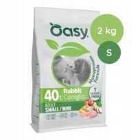 sunu maistas - Oasy Monoprotein Adult Small/Mini, triušiena, 2 kg - 2 nuotrauka