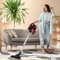 vertikaliai dulkiu siurblys - Vertikalus rankinis dulkių siurblys be maišelio 600W 5in1 kompaktiškas - 3 nuotrauka