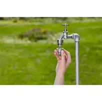 zarnos jungtis 3 4 - Gardena Premium Tap Connector 26.5mm 18241-20 - 2 nuotrauka