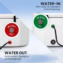 ice - Extralink Ice Bath, 150x80x65 cm, balta (White) - 8 nuotrauka
