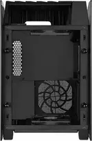 kompiuterio korpusas case - Silverstone LD03-AF Black - 2 nuotrauka