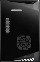 kompiuterio korpusas case - Silverstone LD03-AF Black - 3 nuotrauka