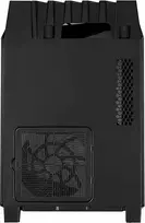 kompiuterio korpusas case - Silverstone LD03-AF Black - 4 nuotrauka