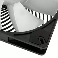 korpuso ventiliatoriai argb - SilverStone Air Penetrator 140i ARGB 140mm Black - 3 nuotrauka