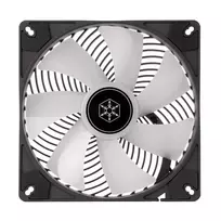korpuso ventiliatoriai argb - SilverStone Air Penetrator 140i ARGB 140mm Black - 8 nuotrauka
