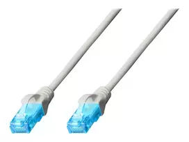 cat 5e senukai - Laidas Digitus CAT 5e UTP Patch Cable Grey 25m - 2 nuotrauka