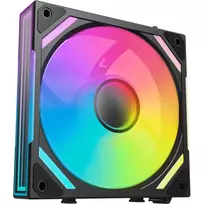 korpuso ausintuvas - Alpenföhn WingBoost 4 120mm PWM RGB Black - 4 nuotrauka