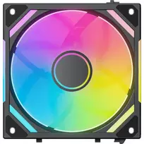 korpuso ausintuvas - Alpenföhn WingBoost 4 120mm PWM RGB Black - 5 nuotrauka