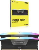 ddr5 ram 48gb - Corsair Vengeance RGB 48 GB, DDR5, 5200 MHz, CL38, Juodas (Black) - 3 nuotrauka