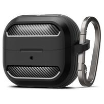 galaxy buds 3 - Spigen Rugged Armor Samsung Galaxy Buds 3 / 3 Pro Case - Black - 1 nuotrauka