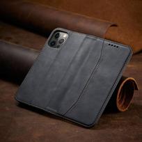 kisene telefonui - Magnet Fancy Case Case for iPhone 12 Pro Max Pouch Wallet Card Holder Black - 3 nuotrauka