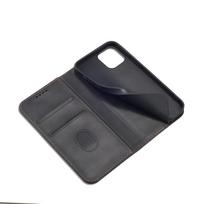 kisene telefonui - Magnet Fancy Case Case for iPhone 12 Pro Max Pouch Wallet Card Holder Black - 4 nuotrauka