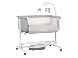 kudikiu lovytes - Carrello Bloom supamas lopšiukas Cream Beige - 9 nuotrauka