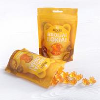 medus - BROLIŲ MEDUS VAISIŲ SULČIŲ GUMINUKAI „BROLIAI LOKIAI“, 100 g - 2 nuotrauka