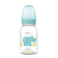 vaikiska gertuve - CANPOL BABIES buteliukas Transparent 3m+ 120ml 59/100 - 2 nuotrauka