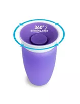 vaikiska gertuve - MUNCHKIN puodelis 12m+ 296ml Miracle 360 Sippy 051623 - 3 nuotrauka