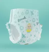 rascal friend - Maudymosi sauskelnės Rascal And Friends Premium Cocomelon, L dydis, 13 - 18 kg, 12 vnt. - 2 nuotrauka