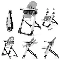 ice - PEG PEREGO Maitinimo kėdutė FOLLOW ME SIESTA, ledinis (Ice) - 2 nuotrauka