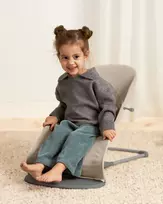 babybjorn supynes - BABYBJÖRN gultukas Balance Soft, smėlio pilka (Sand Grey) - 3 nuotrauka