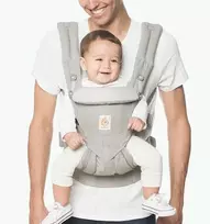 ergobaby omni 360 kudikio nesiokle - ERGOBABY nešioklė Omni 360 Pearl grey BCS360GRY - 3 nuotrauka
