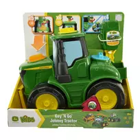 john deer zaislas - JOHN DEERE traktorius Key N Go Johnny, žalia (Green) - 3 nuotrauka