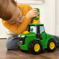 john deer zaislas - JOHN DEERE traktorius Key N Go Johnny, žalia (Green) - 6 nuotrauka