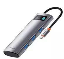 usb c hub 4k 60hz - Baseus Gleam 7in1 - 3 nuotrauka