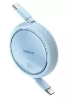 baseus usb c cable 1m - Baseus Free2Draw Mini USB-C - USB-C 1.0m 100W Mėlynas (Galaxy Blue) - 8 nuotrauka