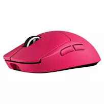 logitech g pro x superlight wireless mouse - Logitech G Pro X Superlight 2c Magenta (Rausvai raudona) - 4 nuotrauka