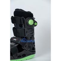 ciurnios - Reha Fund trumpa čiurnos-pėdos ortozė AIR WALKER DUO SHORT O-1185/M, Juoda (Black) - 4 nuotrauka