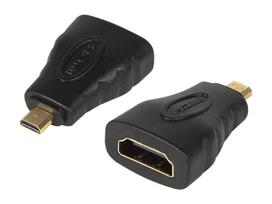 hdmi video audio - Adapteris Blow HDMI Micro Male (vyriška), HDMI Female (moteriška), juoda - 2 nuotrauka