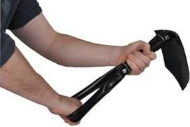 kastuvo rankena - Fieldmann FPL 4001 Steel Folding Shovel - 2 nuotrauka