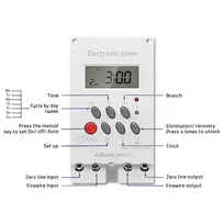 elektra - Electronic timer PC0629, DIN rail - 5 nuotrauka