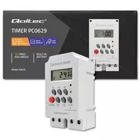 elektra - Electronic timer PC0629, DIN rail - 9 nuotrauka