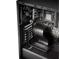 gpu pcie 3 0 - Vaizdo plokščių laikiklis Akasa Riser PCIe 3.0, juoda - 2 nuotrauka
