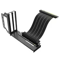 gpu pcie 3 0 - Vaizdo plokščių laikiklis Akasa Riser PCIe 3.0, juoda - 5 nuotrauka