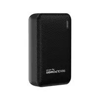 10000mah power bank - Realpower PB-10000 SE, 10000mAh, juodas (black) - 2 nuotrauka