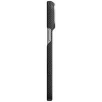 burga iphone 17 - PITAKA Edge dėklas skirtas Apple iPhone 18 Pro Max / 17 Pro Max Juodas/Pilkas (Black/Grey) - 3 nuotrauka