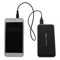 10000mah power bank - 2GO Powerbank Basic, 10000mAh, juodas (black) - 3 nuotrauka