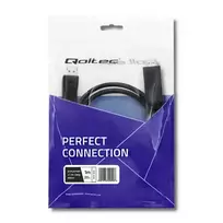 3m hdmi kabelis - Qoltec Cable Displayport to HDMI Black 3m - 2 nuotrauka