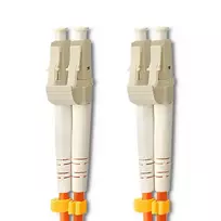 kabelis 3.5mm 2.5mm - Qoltec LC-UPC Optic Patch Cable Orange OM-2 10m - 3 nuotrauka