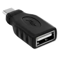 usb a to usb c usb 3.0 - QOLTEC 50396 Qoltec Adapteris USB 3.1 type C male USB 2.0 A female - 3 nuotrauka