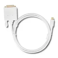 usb c laidas 4k - Qoltec Cable USB 3.1 / DVI White 1m - 4 nuotrauka