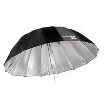 Quadralite Space 150cm parabolinis skėtis (Sidabrinis)